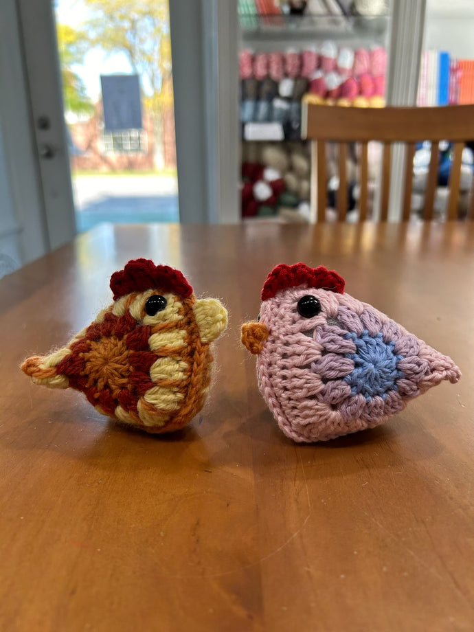 Crochet Granny Chickens Workshop